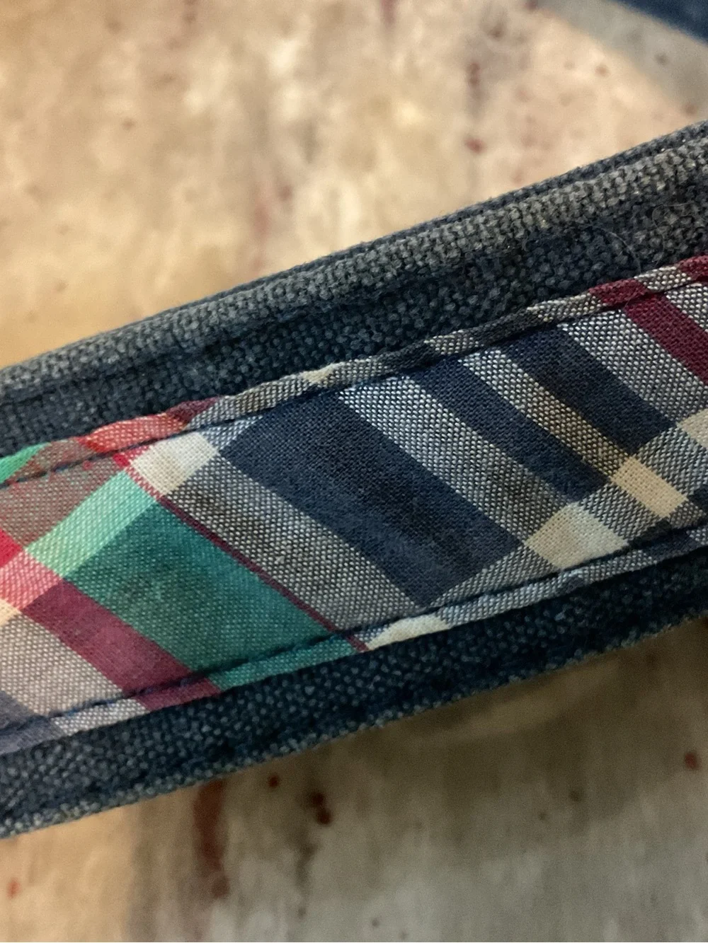 Vintage madras RL Polo belt